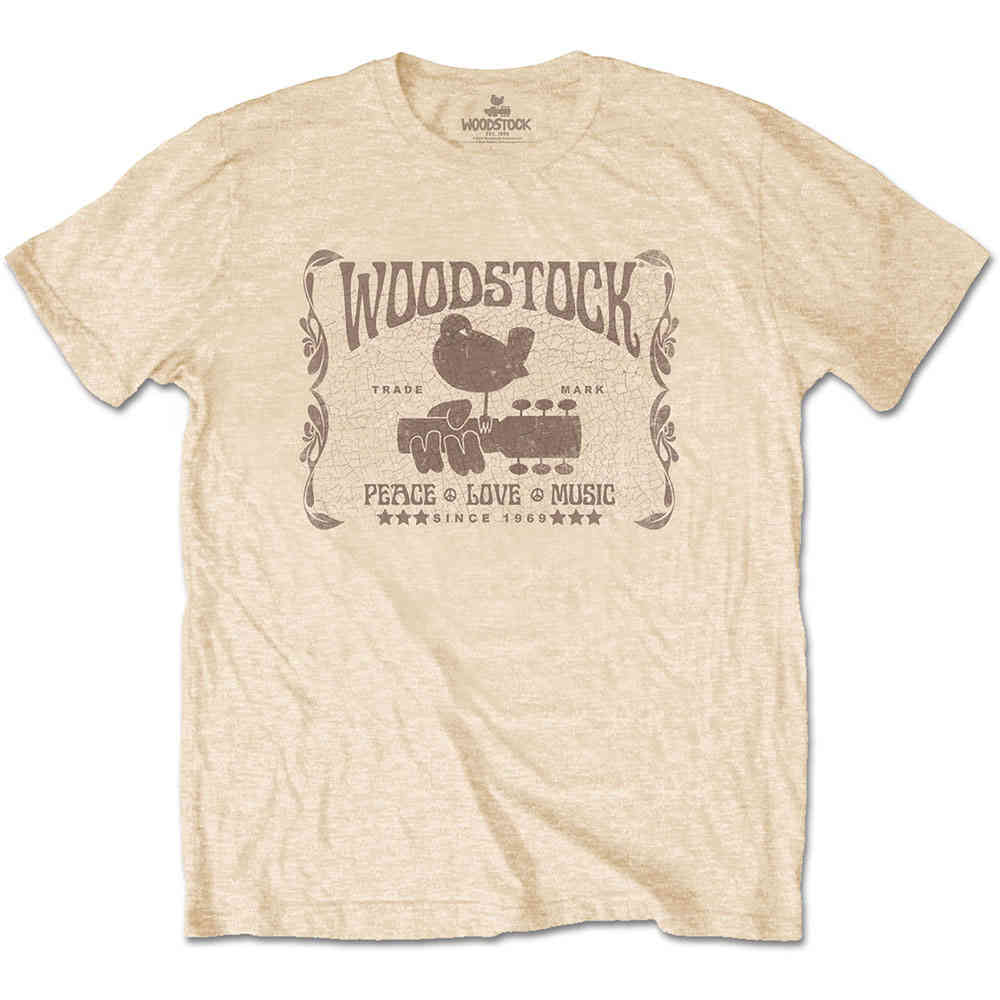 Woodstock - Since 1969 Tshirt Homme - Jaune